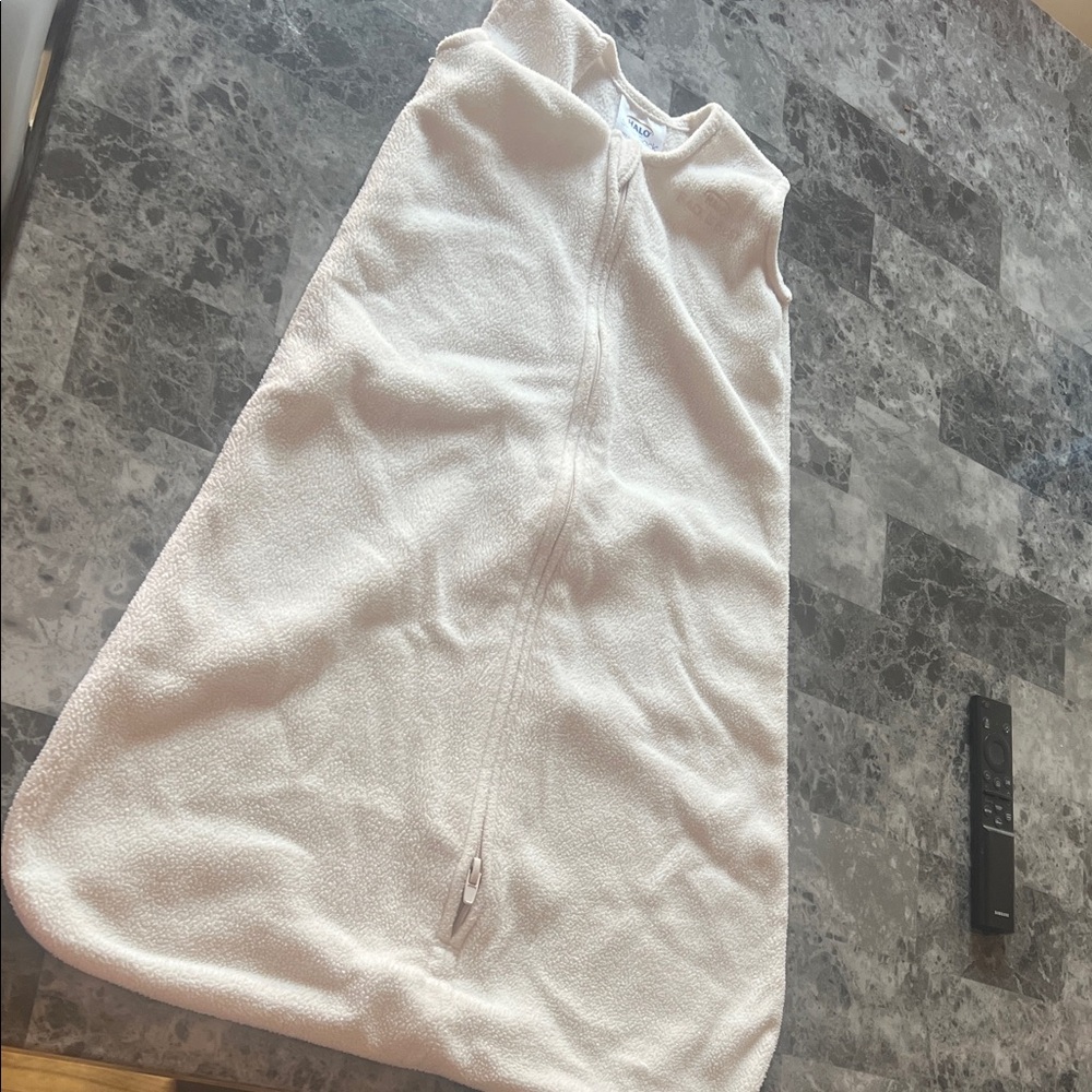 Halo Cream Sleeveless Baby Sleep Sack